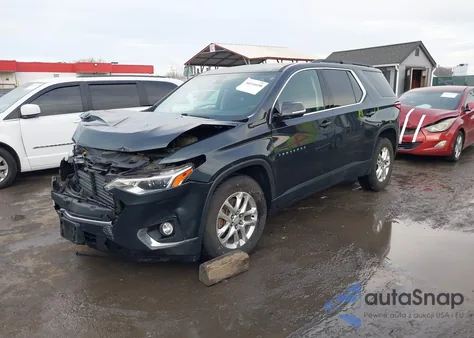 2019 Chevrolet Traverse 1Lt из США, поврежденный, VIN 1GNEVGKW5KJ278009